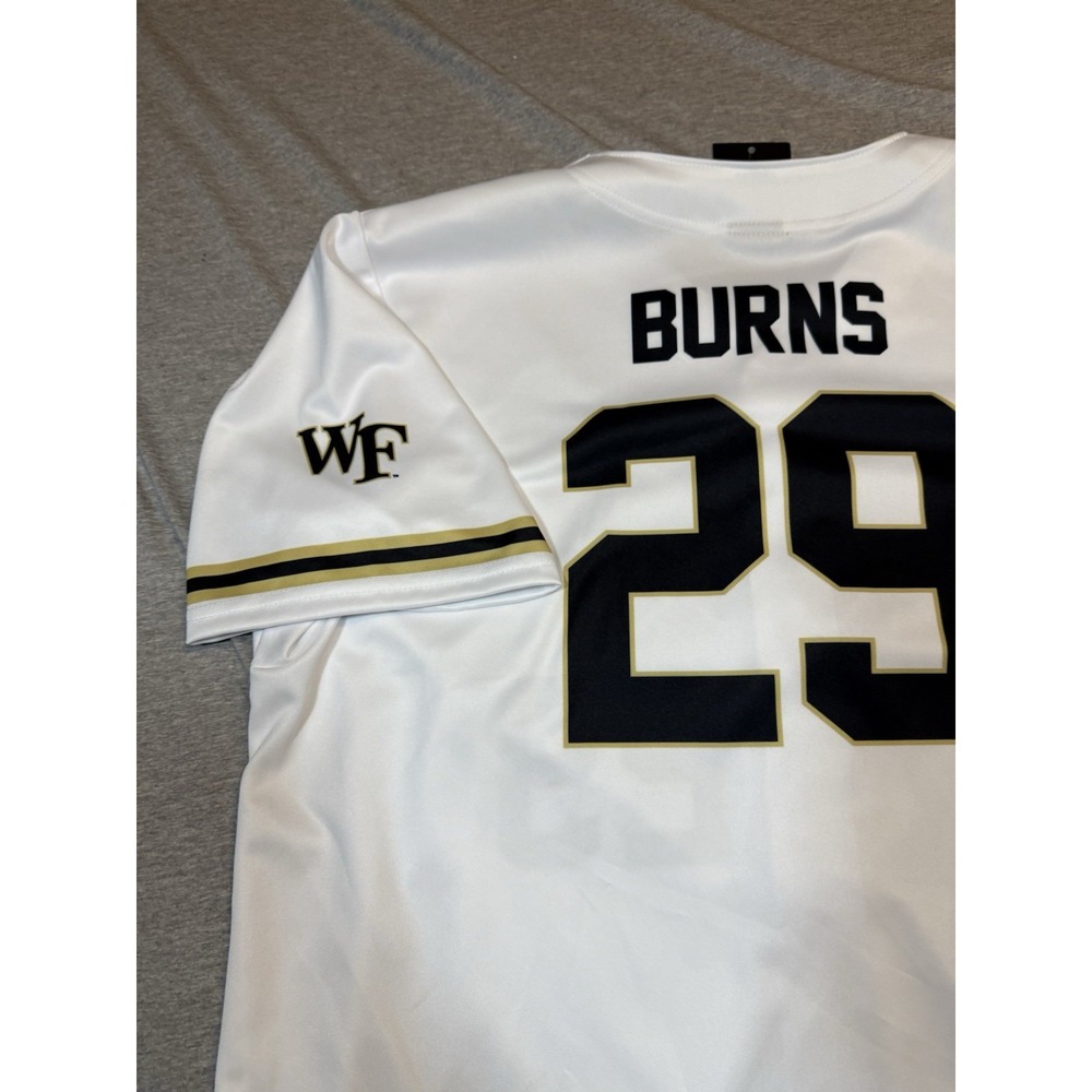 Wake Forest Demon Deacons Burns Jersey - Athletes Thread - Men's Large - Picture 13 of 15